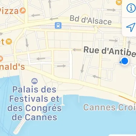 2 Pieces 2 Terrasses 100 M Croisette Tres Clair. Cannes